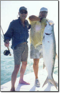 Tarpon caught on fly in the lower keys