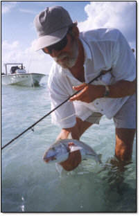 Bonefish on Fly